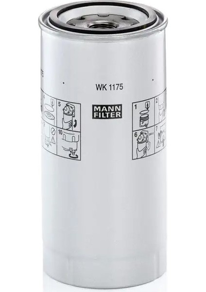 WK1175X Yakit Filtresi 0003635130 040124010170 064893