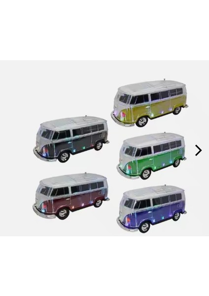 Çiçek Abbas Mi?nübüs Kristal Işıklı Klasik Araba Bluetooth Hoparlör Speaker Fm Radyo Sd Kart USB modelleri