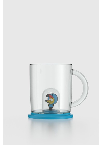 Joy Kral Şakir Figürlü 250 ml Kulplu Tritan Bardak 222038 Mavi