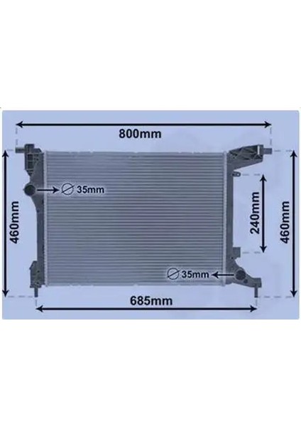 BFI048016 Motor Radyatoru 52052603