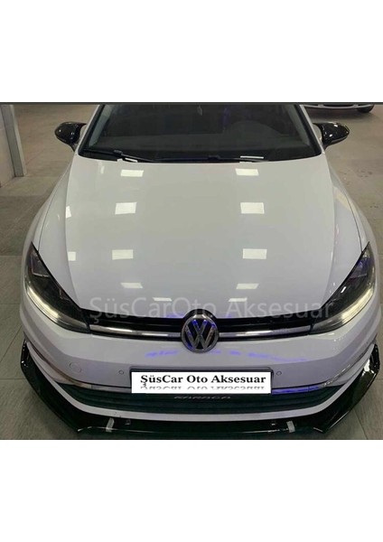 Golf 7 Esnek 3 Parça Abs Lip Piano Black Flaplı Kanatlı Parlak Siyah fiyatları