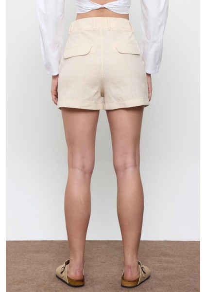 Bej Mini Şort indirimleri