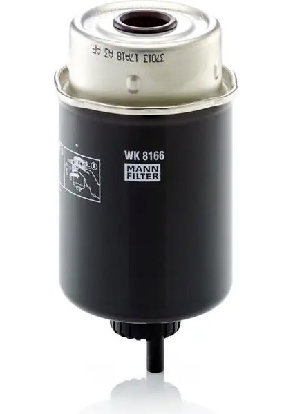 WK8166 Yakit Filtresi 0011350440 RE526557 RE527507