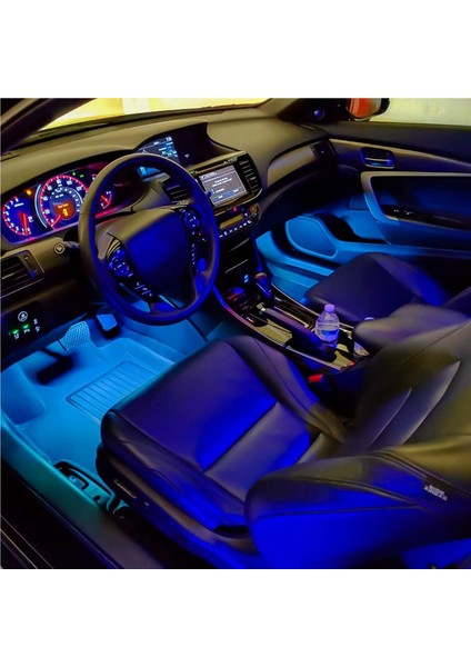 Fiat Punto Evo Sese Duyarlı Ayak Altı LED Aydınlatma Kumandalı Scr