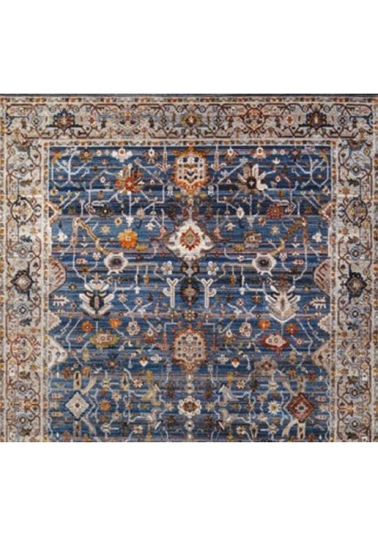 7/24 Serisi 0727 Lacivert Salon Oturma Yatak Odası Halısı fiyatları