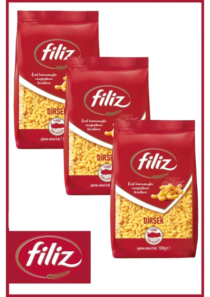 Dirsek Makarna 500 gr x 3 Adet