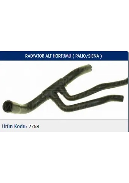 M2768 Radyator Hortumu Alt 46532724