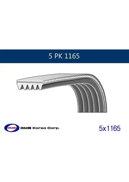 5PK1165 Kayis 079903137S 11281715636 2114000Z2D