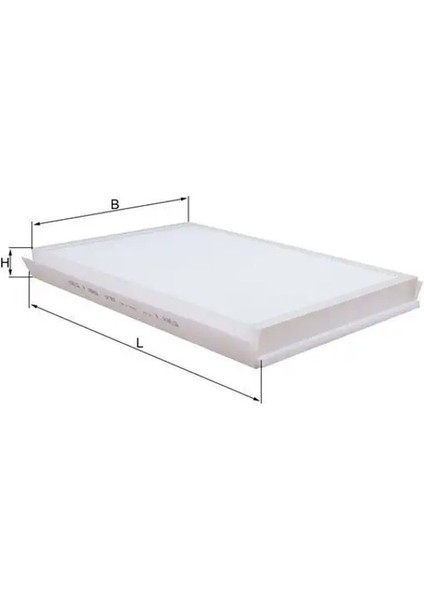 LA307 Polen Filtresi 2E0819021F 2E0819638 2E0819638A