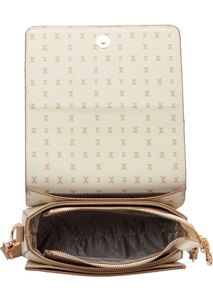 Bej Print Kadın Omuz Çantası - S1WPR0000807-U4A fırsatları