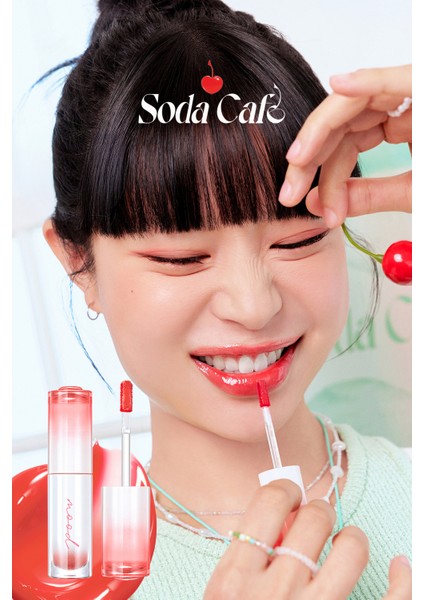 Kalıcı, Pigmentli, Parlak Bitişli Tint PERIPERA Ink Mood Glowy Tint 24 Coral Pride (Soda Cafe)