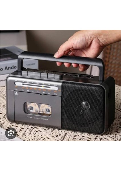 Taşınabilir Müzik Seti Kaset Çalar Fm Radyo USB Mp3 Player Bluetooth Hoparlör Retro Nostalji Radyo fiyatları
