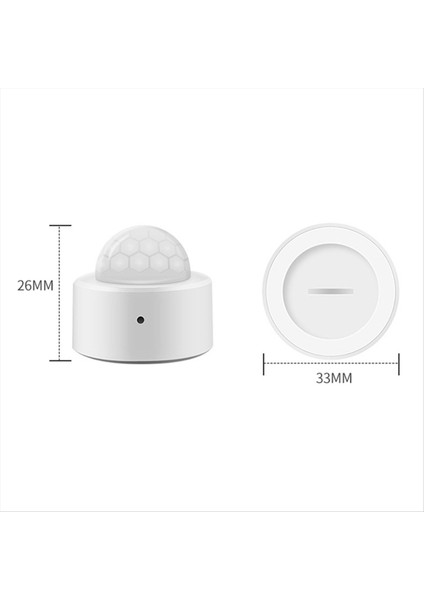 2pcs 2 In 1 Tuya Zigbee 3 0 Pır Hareket Dedektörü Güvenliği Hırsızlık Karşıtı Alarm Sensörü Insan Hareketi Wifi Akıllı Işık Sensörü (Yurt Dışından) fırsatları