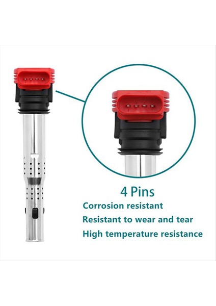 4x Ateşleme Paketi 06E905115E Audi A4 A5 R8 Vw Golf Gtı 2 0t Fsı 06E905115E 06E905115A (Yurt Dışından) fırsatları