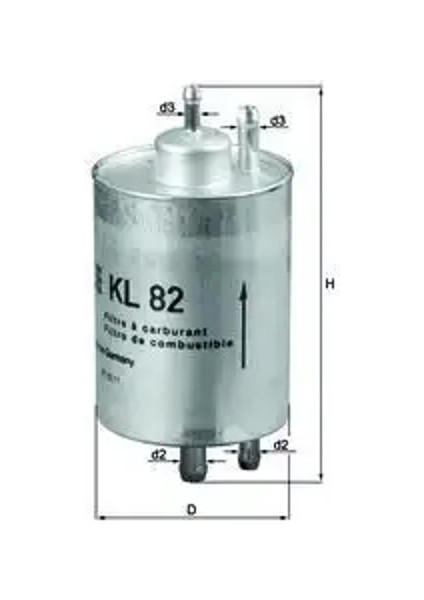 KL82 Yakit Filtresi 0024773001 0024773101 00K05097053AA
