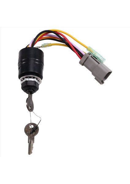 129572 Kontak Anahtarı Assy Anahtarı Merkür Gözden Geçirme Kutusu Tracker 2 Tuşlu 3 Pozisyon 6 Tel Konektör (Yurt Dışından)