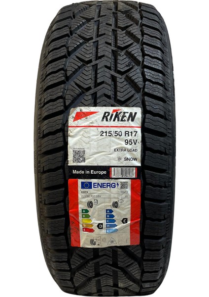 Erlas Jant Lastik 215/50R17 Riken Snow 95V Xl