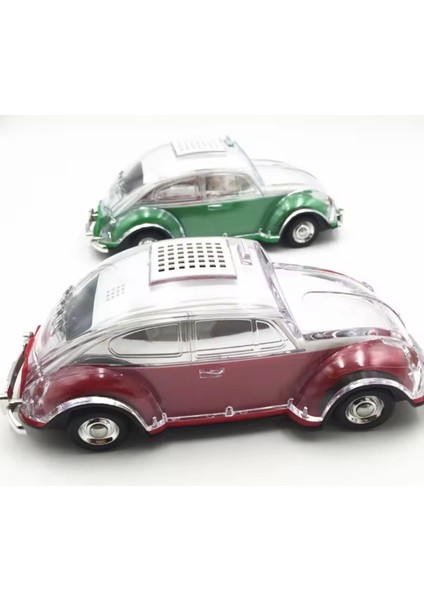 1937 Model Klasik Taksi Araba Kablosuz Bluetooth Hoparlör Speaker Tws Aux Fm Radyo Sd Kart USB fiyatları