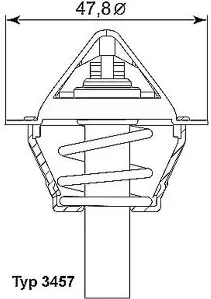345790D Termostat 2712030575 A2712000015