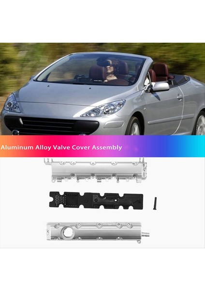 Yeni 0248P7 0248P6 Alüminyum Alaşım Valf Kapak Montajı 307 307CC 308CC 308 3008 407 807 Citroen C4 C5 (Yurt Dışından) modelleri