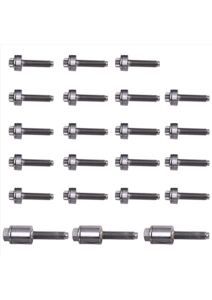 Bmw E60 E61 E90 E91 Z4 11120409288 Için 22PCS/SET Alüminyum Valf Kapak Vidası Seti (Yurt Dışından) fiyatları