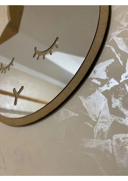 Tavşan Figürlü Çocuk Odası Dekoratif Pleksi Ayna 1 Adet fiyatları