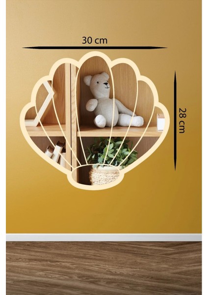 Istiridye Figürlü Çocuk Odası Dekoratif Ayna fiyatları