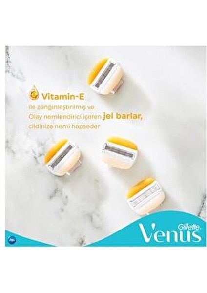 Comfortglide Kadın Tıraş Makinesi Ergonomik Tasarım 5 Bıçak 2 Yedek Bıçak fırsatları