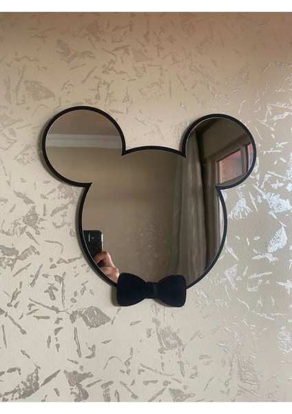 Mickey Mouse Figürlü Çocuk Odası Dekoratif Ayna