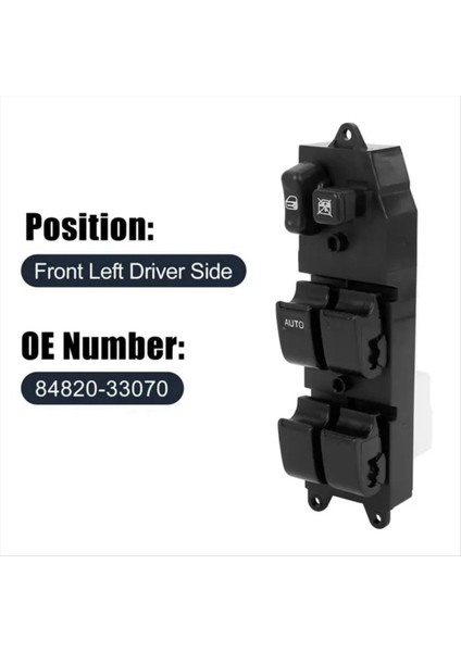 Toyota 84820-33070 Için Otomatik Cam Regülatör Anahtarı Güç Penceresi Anahtarı (Yurt Dışından) fırsatları