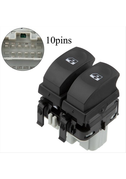 8200214939 214939 Araba Elektrik Penceresi Anahtarı Otomatik Pencere Asansör Kontrol Düğmesi Renault Clio 3 Sembol Modus Twingo (Yurt Dışından) modelleri