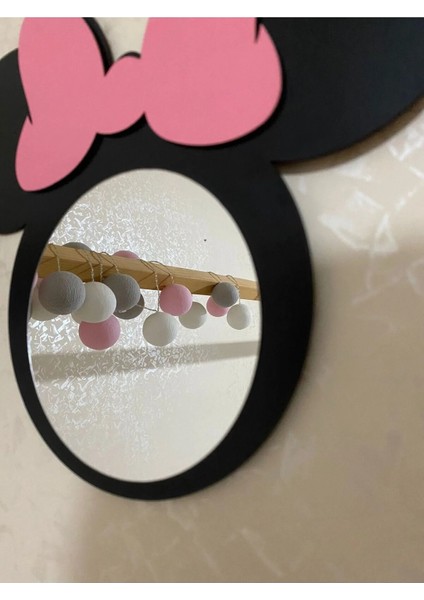 Minnie Mouse Figürlü Çocuk Odası Dekoratif Ayna fiyatları