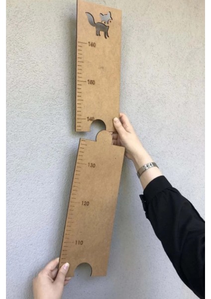 Çocuk Odası Ahşap Büyüme Gelişim Boy Ölçme Cetveli modelleri