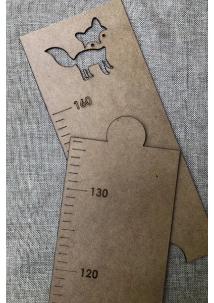 Çocuk Odası Ahşap Büyüme Gelişim Boy Ölçme Cetveli fırsatları