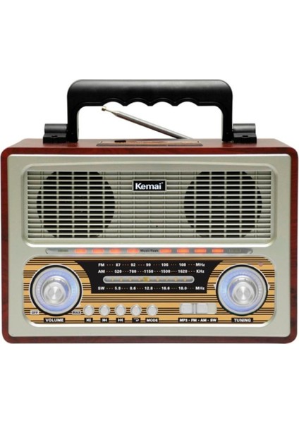 MD-1800 Müzik Seti Fm Nostaljik Retro Radyo USB Sd Kart Player Kablosuz Stereo Bluetooth Hoparlör fiyatları