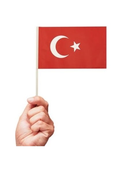 Kıka Bayrak Çıtalı Ay Yıldız 80'li Küçük Boy