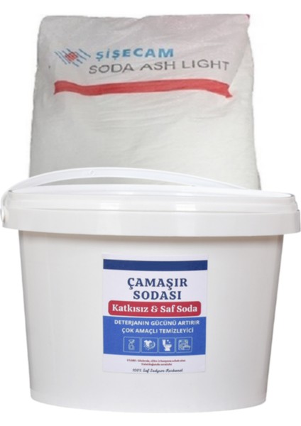Kutulu Çamaşır Sodası Washing Soda Laundry Booster 5 kg