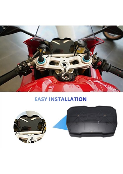 Ducati Panigale V4 2018- Streetfighter V4 2020 Speedometre Kılıf Kara Sometre Enstrüman Kabuk Ölçer Kapağı (Yurt Dışından) indirimleri