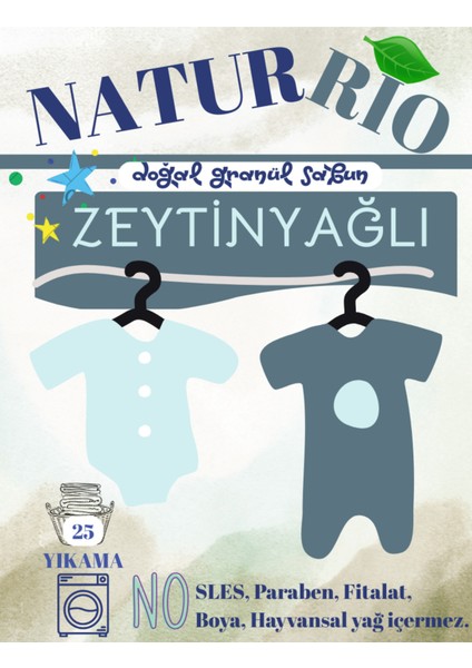Kutulu Bebek Deterjanı Zeytinyağlı Doğal Granül Matik Sabun
