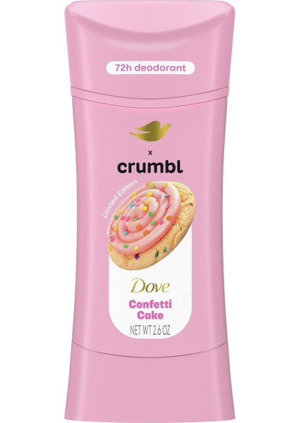 Crumbl Confetti Cake Alüminyumsuz Stick Deodorant 74GR