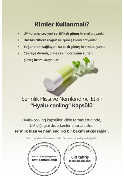 Serinletici Stik Güneş Kremi GOODAL Houttuynia Cordata Calming Cooling Sun Stick SPF50+ PA++++