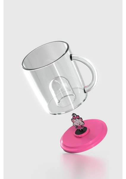 Joy Kral Şakir Canan Figürlü 250 ml Kulplu Tritan Bardak 222038 Pembe modelleri