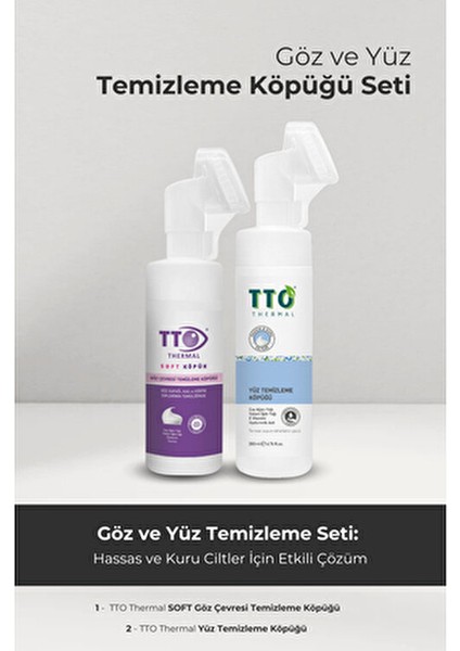 Yüz ve Göz Temizleme Seti Kırışıklık Karşıtı Etki 100 ml Karma Ciltler İçin fiyatları