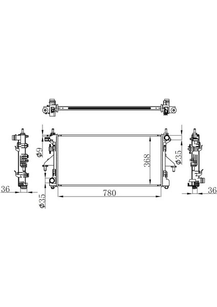 BFI025016 Motor Radyatoru 1349196080
