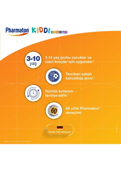 Kiddi Growth Kalsiyum Vitamin D Iyot Içeren Takviye Edici Gıda Meyve Aromalı Şurup 200 ml fiyatları
