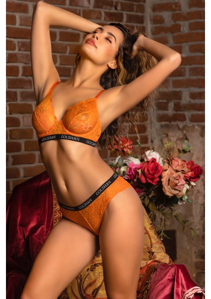 Gaudi Brazilian Slip, Kadın Dantel Brezilyan Turuncu Külot modelleri