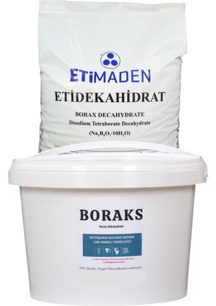 Doğal Borax 1 kg Perde, Çamaşır ve Banyo Temizliği Temizlik | Karbonatla Uyumlu