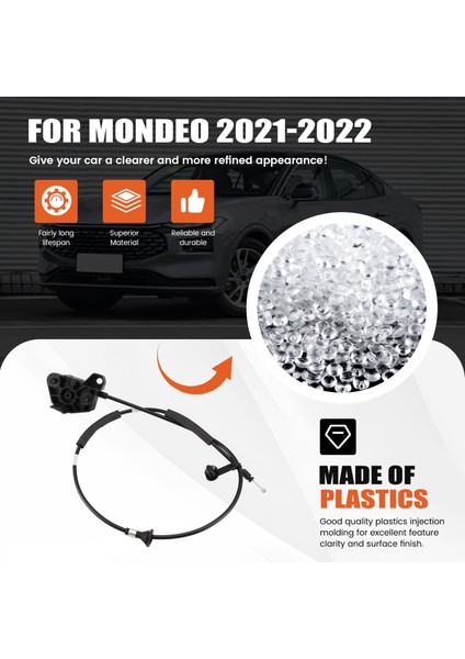 MB6B-16B975-AA Araç Ön Kaput Kontrol Kablosu Ford Mondeo Için Lasso Montaj 2021-2022 MB6B16B975AA (Yurt Dışından) indirimleri