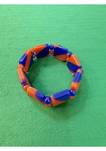 Bilardo Topu Benzetme Bileklik Turuncu Mavi Renkli fiyatları