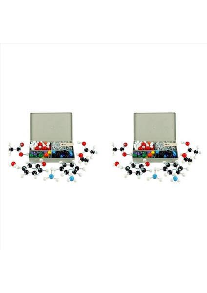 480 Pcs Moleküler Model Kiti Organik Kimya Moleküler Elektron Orbital Model Kimya Yardım Aracı Kimya Dersi (Yurt Dışından)
